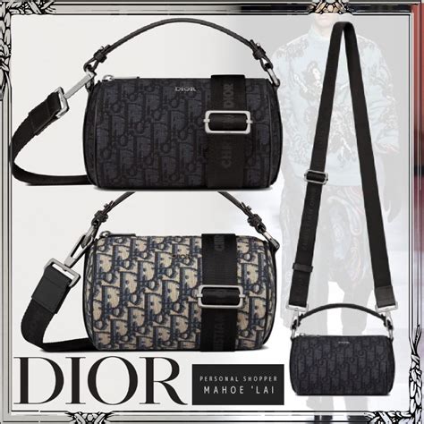 christian dior oblique mini roller bag